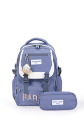 Pierre Cardin Unisex Okul Çanta Seti PCSET07PC1111802-Mavi MAVİ