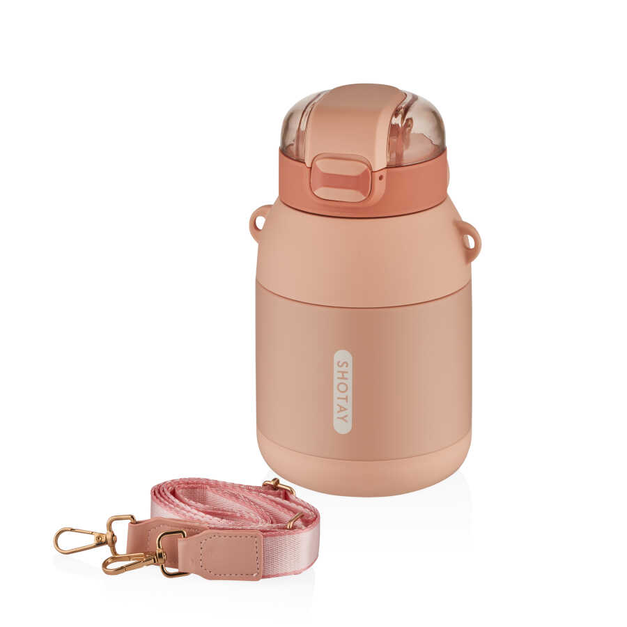 Shotay Dome Çelik Termos Kız Çocuk Matara 800 Ml. SHT-ST-8081-4 - SHOTAY 4---0