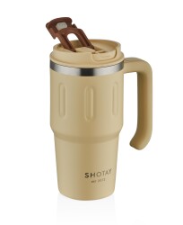 Shotay Handle Mug Unisex Matara 680 Ml. SHT-ST-8169-4 Krem