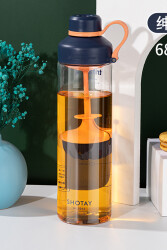 Shotay Infuser Trıtan Unisex Matara 680 Ml. SHT-ST-6637-1 Siyah
