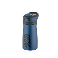 Shotay Mod Çelik Termos Unisex Matara 470 Ml. SHT-ST-8206-1 LACİVERT