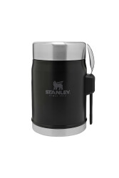 Stanley The Legendary Food Jar + Spork Yemek Termosu .4L - 14oz 10-09382-005 Black