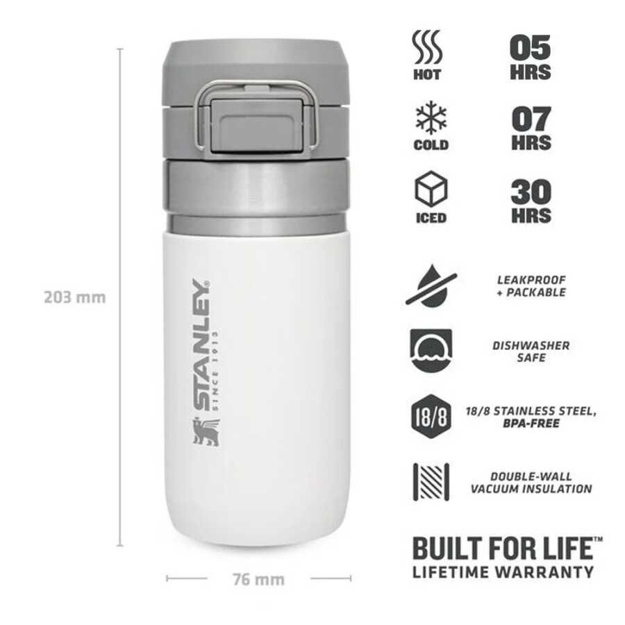 Stanley The Quick-Flip Water Bottle Termos .47L - 16Oz 10-09148-105 - STANLEY