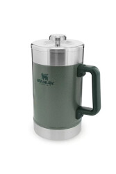 Stanley The Stay-Hot French Press 1.4L - 48oz 10-02888-048 Hammertone Green