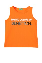 United Colors Of Benetton Çocuk Atlet BNT-B21357 TURUNCU