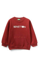 United Colors Of Benetton Erkek Bebek Sweatshirt 3EB5G10BA KIRMIZI