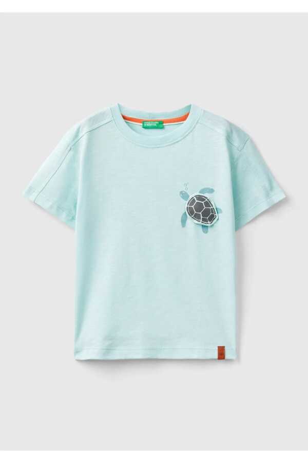 Unıted Colors Of Benetton Erkek Bebek Tshirt 3BR4G10EL - United Colors Of Benetton 2---0