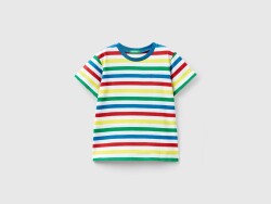Unıted Colors Of Benetton Erkek Bebek Tshirt 3EJGG10CZ Beyaz