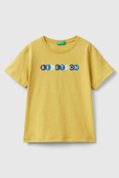 Unıted Colors Of Benetton Erkek Bebek Tshirt 3I1XG10EH Hardal