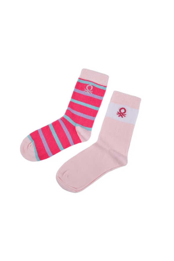 Unıted Colors Of Benetton Erkek Çocuk 2'li Soket Çorap BNT-G24085 - United Colors Of Benetton 4---0
