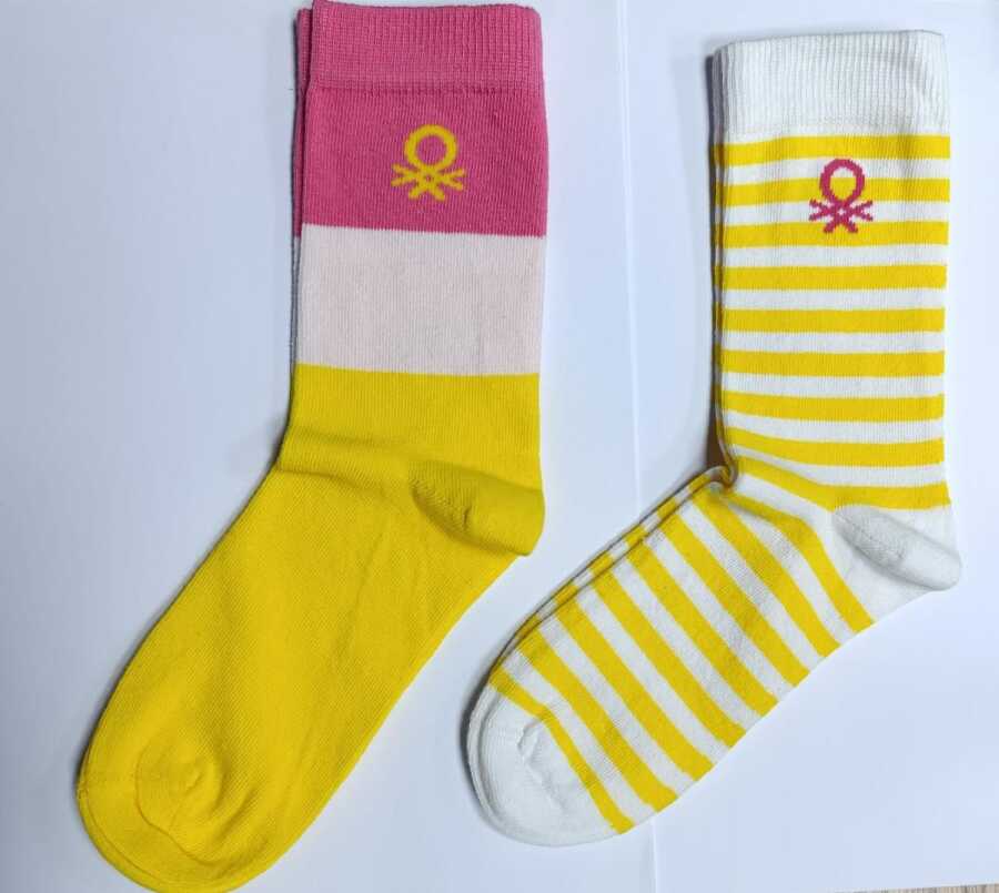 Unıted Colors Of Benetton Erkek Çocuk 2'li Soket Çorap BNT-G24087 - United Colors Of Benetton 4---0