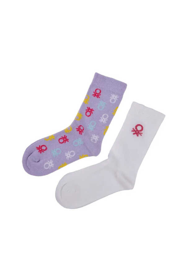 Unıted Colors Of Benetton Erkek Çocuk 2'li Soket Çorap BNT-G24088 - United Colors Of Benetton 3---0