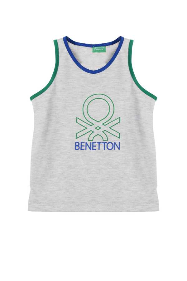 United Colors Of Benetton Erkek Çocuk Atlet BNT-B21378 - United Colors Of Benetton 2---0