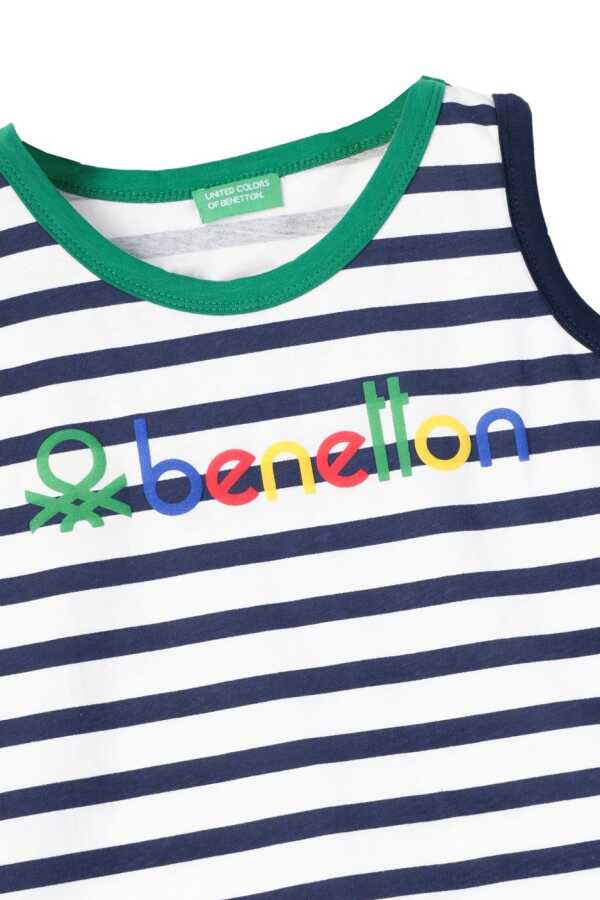 United Colors Of Benetton Erkek Çocuk Atlet BNT-B21401 - United Colors Of Benetton 3---0