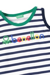 United Colors Of Benetton Erkek Çocuk Atlet BNT-B21401 Beyaz