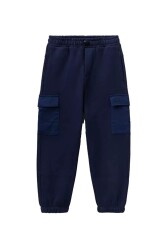 United Colors of Benetton Erkek Çocuk Kargo Eşofman Altı 3EB5CF045 LACİVERT
