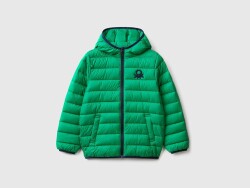 United Colors Of Benetton Erkek Çocuk Mont 2TWDCN025 YEŞİL