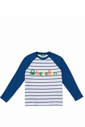 United Colors Of Benetton Erkek Çocuk Pijama Üstü BNT-B20939 LACİVERT