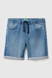 Unıted Colors Of Benetton Erkek Çocuk Şort 49BPC9015 AÇIK MAVİ