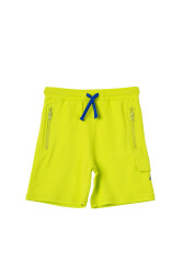 United Colors Of Benetton Erkek Çocuk Şort BNT-B21326 YEŞİL