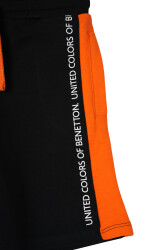 United Colors Of Benetton Erkek Çocuk Şort BNT-B21358 Siyah