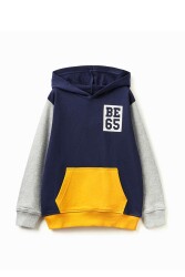 United Colors Of Benetton Erkek Çocuk Sweatshirt 3J68C202M Renkli Mix