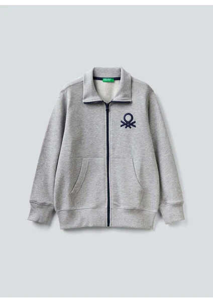 United Colors Of Benetton Erkek Çocuk Sweatshirt 3J68C501B - United Colors Of Benetton 4---0