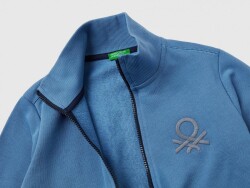 United Colors Of Benetton Erkek Çocuk Sweatshirt 3J68C501B-R AÇIK MAVİ