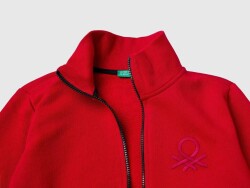 United Colors Of Benetton Erkek Çocuk Sweatshirt 3J68C501B-R KIRMIZI