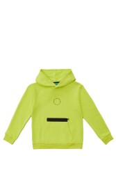 United Colors Of Benetton Erkek Çocuk Sweatshirt BNT-B20879 Açık Yeşil