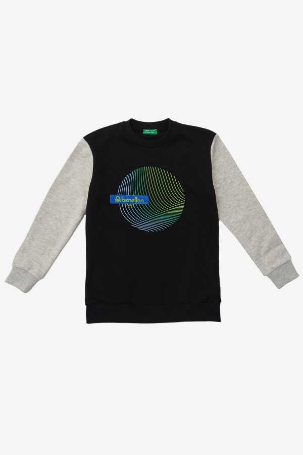 United Colors Of Benetton Erkek Çocuk Sweatshirt BNT-B20912 - United Colors Of Benetton 2---0