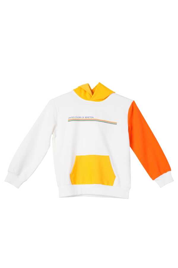 Unıted Colors Of Benetton Erkek Çocuk Sweatshirt BNT-B21368 - United Colors Of Benetton 2---0