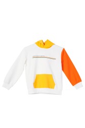 Unıted Colors Of Benetton Erkek Çocuk Sweatshirt BNT-B21368 Beyaz