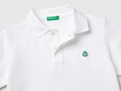 United Colors Of Benetton Erkek Çocuk Tshirt 3089C300Q Beyaz