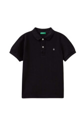 United Colors Of Benetton Erkek Çocuk Tshirt 3089C300Q Siyah