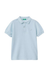 United Colors Of Benetton Erkek Çocuk Tshirt 3089C300Q AÇIK MAVİ