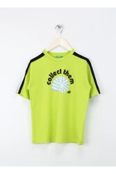 Unıted Colors Of Benetton Erkek Çocuk Tshirt 3I1XC10J0 YEŞİL