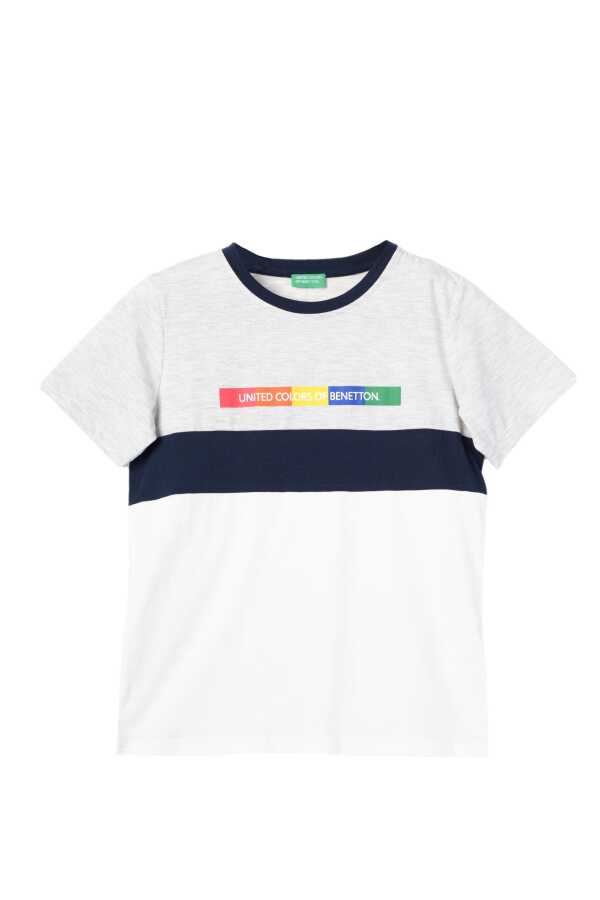 United Colors Of Benetton Erkek Çocuk Tshirt BNT-B21386 - United Colors Of Benetton 4---0