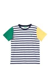 United Colors Of Benetton Erkek Çocuk Tshirt BNT-B21399 Beyaz