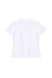 United Colors Of Benetton Erkek Çocuk Tshirt BNT-B21405 Beyaz