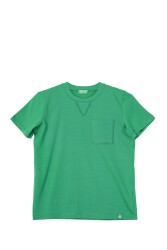 United Colors Of Benetton Erkek Çocuk Tshirt BNT-B21405 YEŞİL