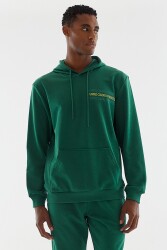 United Colors of Benetton Erkek Kapüşonlu Sweatshirt BNT-M20679 HAKİ