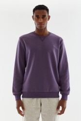 United Colors Of Benetton Erkek Sweatshirt BNT-M20951 Lila
