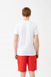 Unıted Colors Of Benetton Erkek Tshirt	BNT-M21135 Beyaz