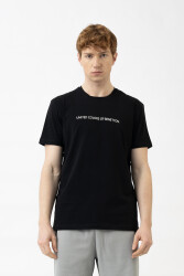 Unıted Colors Of Benetton Erkek Tshirt BNT-M21137 Siyah