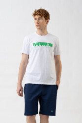 Unıted Colors Of Benetton Erkek Tshirt BNT-M21196 Beyaz
