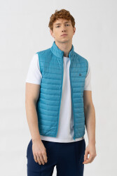 United Colors Of Benetton Erkek Yelek 2V7EUJ005 MAVİ