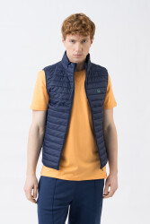 United Colors Of Benetton Erkek Yelek 2V7EUJ005 LACİVERT