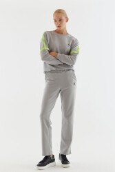 United Colors of Benetton Kadın Bol Paça Pantolon BNT-W20745 Antrasit