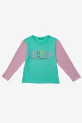 United Colors of Benetton Kadın Sweatshirt BNT-G20854 PEMBE